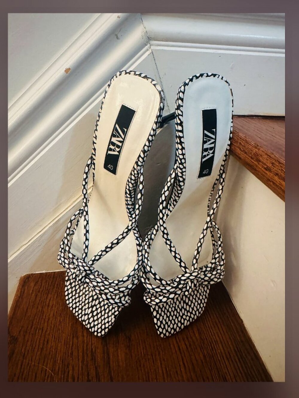Zara heeled sandals